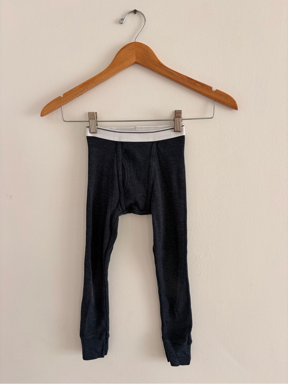 Athletic Works Black Leggings with White Waistband